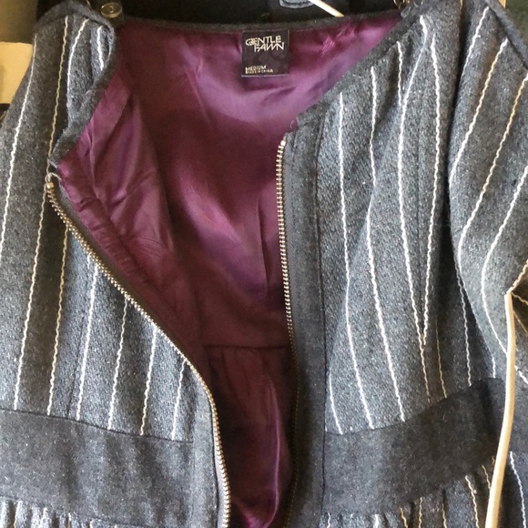 Anthropologie Gentle Fawn Zipper-Front Dress - Picture 3 of 5